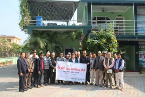 Participants on Dhanghadi Workshop meeting